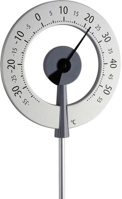 TFA Dostmann 12205510 Lollipop analoges Design Gartenthermometer wetterfest