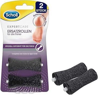 Scholl Expertcare Ersatzrollen elektrischer Hornhautentferner Füße 2er Pack