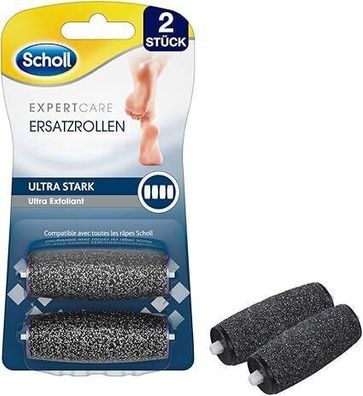 Scholl Velvet Smooth Ersatzrollen Ultra Stark Hornhautentferner 2er Pack