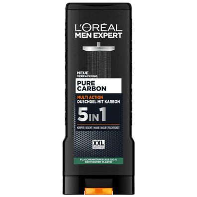 L'Oral Paris Men Expert Pure Carbon 5in1 XXL Männer Duschgel Körperpflege 400ml