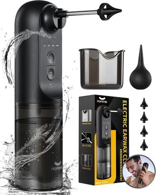 Hommie Ohrenschmalz Entferner Elektrischer Ohren-Reiniger, 400-ml-Wassertank