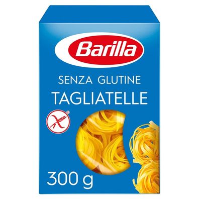 Barilla Pasta Tagliatelle Teigwaren Reis Mais glutenfrei 8 x 300 g 8er Pack