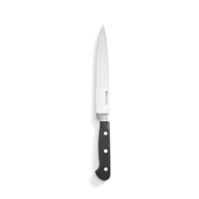 HENDI Tranchiermesser, Kitchen Line, Schwarz, (L)330mm