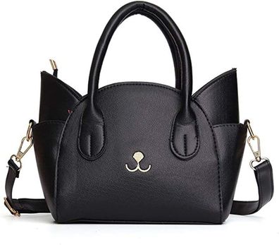 EVEOUT Damenmode Top Griff Nette Katze Umhängetasche Reise Schulter Handtasche