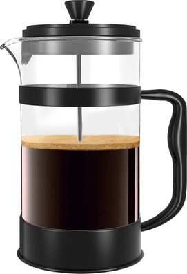 KICHLY French Press Kaffeemaschine - Tragbare CafetiÜre mit Dreifachfilter