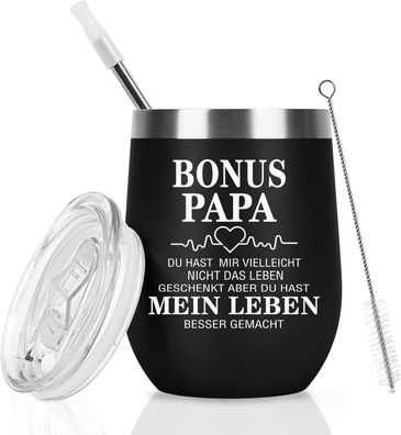 Livole Bonus Papa Geschenk Vatertag, Dankeschön Geschenke Fér Papa, Stiefpapa, S