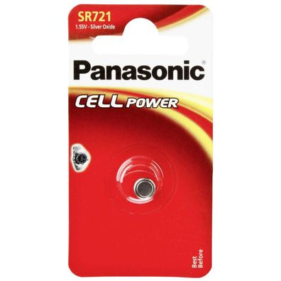 Panasonic Cell Power SR721 - Batterie SR721 - Silberoxid - 25 mAh