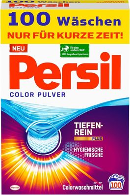 Persil Color Pulver Waschmittel Waschpulver Waschmaschine 100 Waschladungen