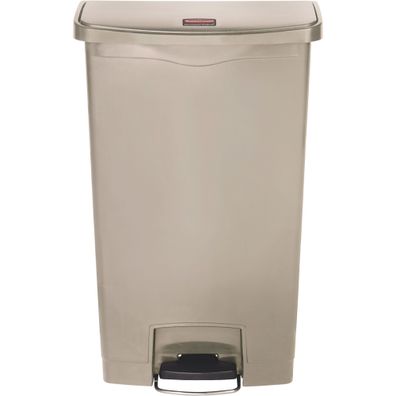 Rubbermaid Tretabfalleimer Slim Jim 1883458 Kunststoff 50l beige