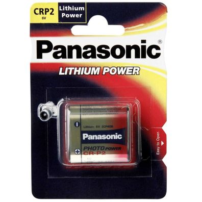Panasonic CR-P2L/1BP - Batterie CR-P2 - Li - 1400 mAh