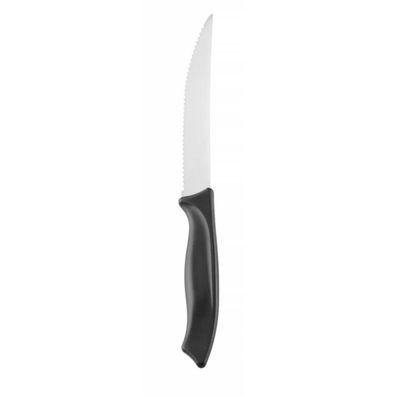 HENDI Steakmesser, gezahnt, Schwarz, (L)227mm