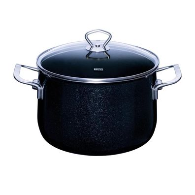 Riess Fleischtopf mit Glasdeckel Durchmesser 24 cm 6,5 Liter