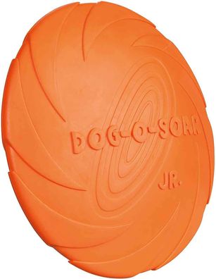 Trixie 33501 Dog Disc Hundespielzeug Frisbee Naturgummi 18 cm farblich sortiert