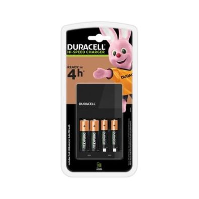 Duracell Batterie Ladegerät CEF14 mit 2AA und 2AAA