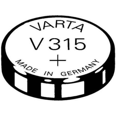 Varta V 315 - Batterie SR67 - Silberoxid - 20 mAh