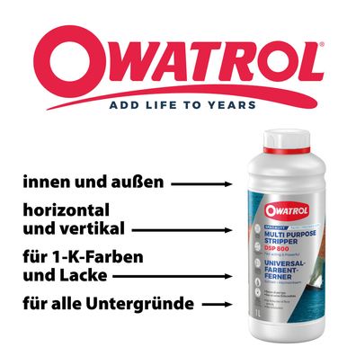 Owatrol DSP 800 Lackentferner Farbentferner Abbeizer