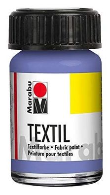 Marabu Textilmalfarbe Textil 15ml Textilfarbe T-Shirt Jeans 035 Flieder