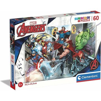 Clementoni Puzzle Avengers, 60 Teile