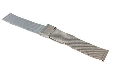 Timex Classic Uhrenarmband Milanaise Edelstahl 18mm silbern TW2R26600
