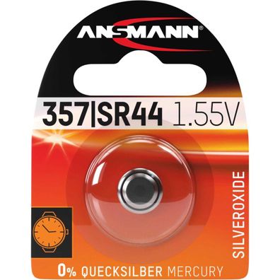 Ansmann - Batterie SR44 - Silberoxid - 158 mAh