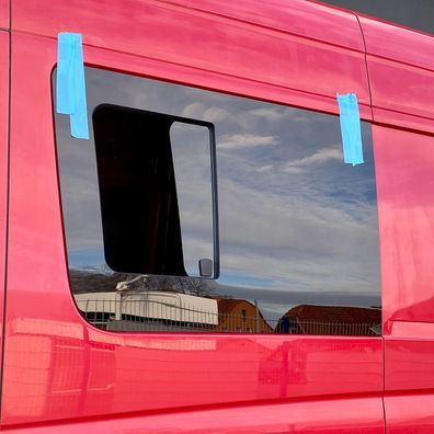 DeinVan. de Echtglas Schiebefenster für VW Crafter bis 2017 L1 VL