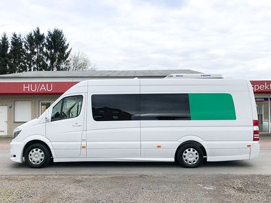 DeinVan. de Echtglas Seitenscheibe für Mercedes Sprinter W906 bis 2017 L3-L4 HL