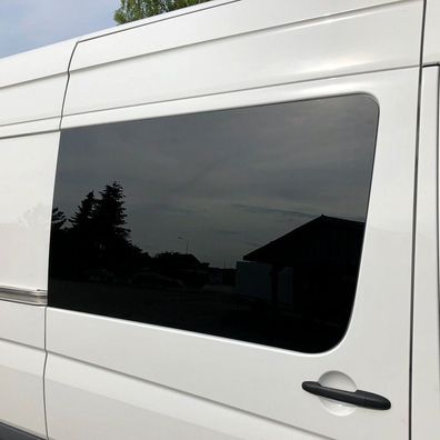 DeinVan. de Echtglas Seitenscheibe für VW Crafter bis 2017 L2-L4 VR