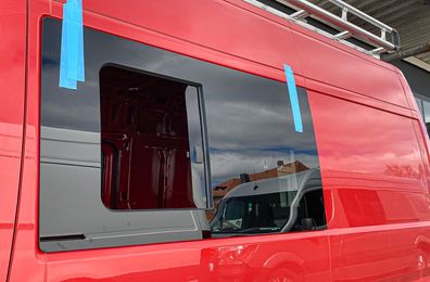 DeinVan. de Echtglas Schiebefenster für Peugeot Boxer ab 2006 L1 VL