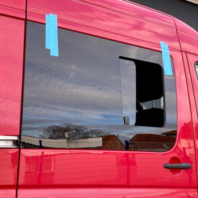 DeinVan. de Echtglas Schiebefenster für VW Crafter bis 2017 L1 VR