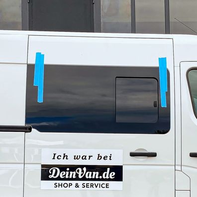 DeinVan. de Echtglas Schiebefenster für Renault Master 3 ab 2010 L2-L4 VR