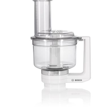 Bosch MUZ4MM3 Häcksleraufsatz für Küchenmaschine Weiß Transparent