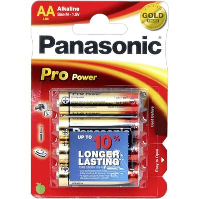 Panasonic Batterie ProPower4Mignon Blister