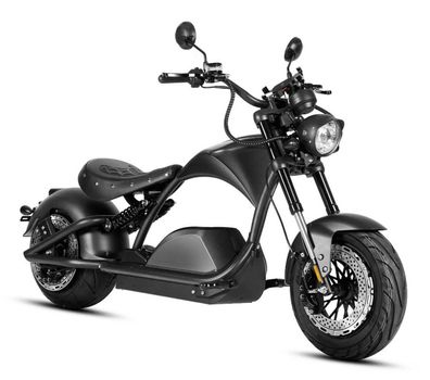 Elektroroller Chopper Angry Blake 4000W Li-Akku 85kmh 40Ah 100km RW Straßenzulassung