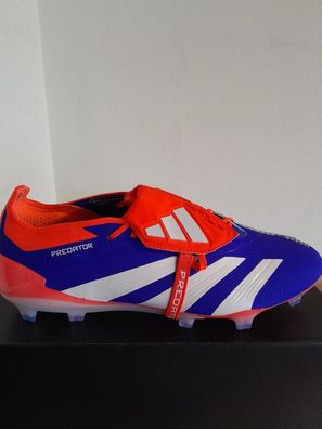 adidas Predator Elite FT FG Blau-Rot-Weiss (IF6442) NEU Gr. 44 2/3 und 45 1/3