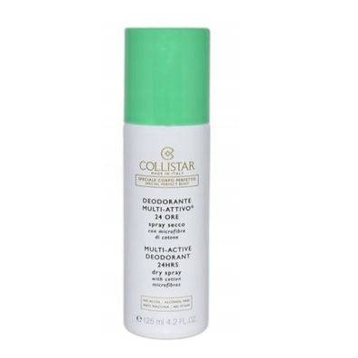 Collistar Multi-Attivo Deodorant Spray 24h Frische, 125 ml - Langzeitschutz & Erfrisc