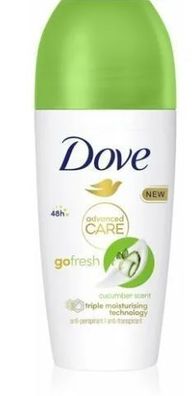 Dove Frische Antiperspirant roll-on, 50 ml