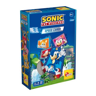 Lisciani 99269 - Kartenspiel - Sonic Speed Cards card game Kinder Tails Knuckles