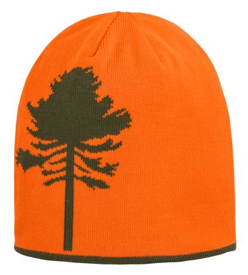 Pinewood 9924 Strickmütze Tree Kids wendbar orange/grün (542)
