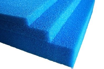 Pondlife Teich - Filterschaum / Filtermatte blau 100 x 100 x 3 cm fein PPI30