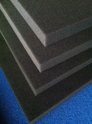 Pondlife Filterschaum schwarz 50x50x10 cm zur optimalen Verwendung als Filtermedium i