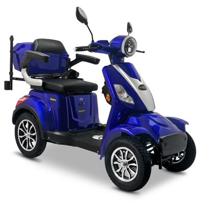 Rolektro E-Quad 25 V.3 Lithium Blau 60V-30Ah Akku 1000 Watt 80km 25 km/h STVZ