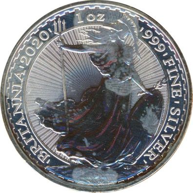 Großbritannien 2020 - Britannia 1 Oz Silber*