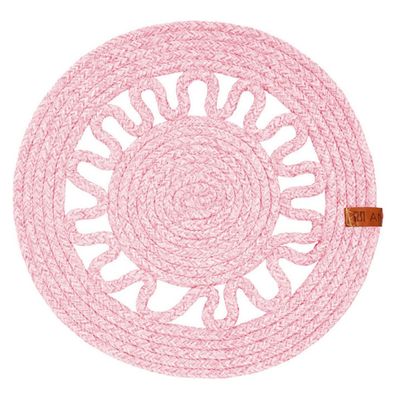 Tischmatte Boho 35 cm rosa Ambition