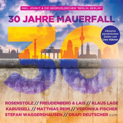 30 Jahre Mauerfall - - (AudioCDs / Sonstiges)