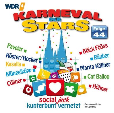 Karneval der Stars 44 - - (CD / K)