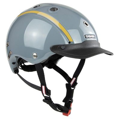 Casco Reithelm Skihelm Radhelm Nori Kinder Glückspferd grau