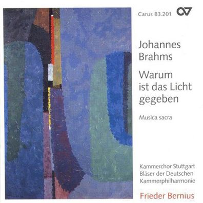 Johannes Brahms (1833-1897): Warum Ist Das Licht Gegeben - not