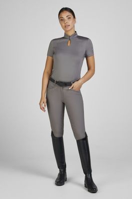 Pikeur Damen Stehkragen Funktions Shirt mystic grey Selection FS25