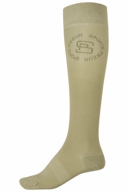 Pikeur Damen Reitsocken Kniestrümpfe moos green Sports FS25