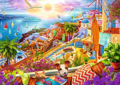Sommer in Santorin